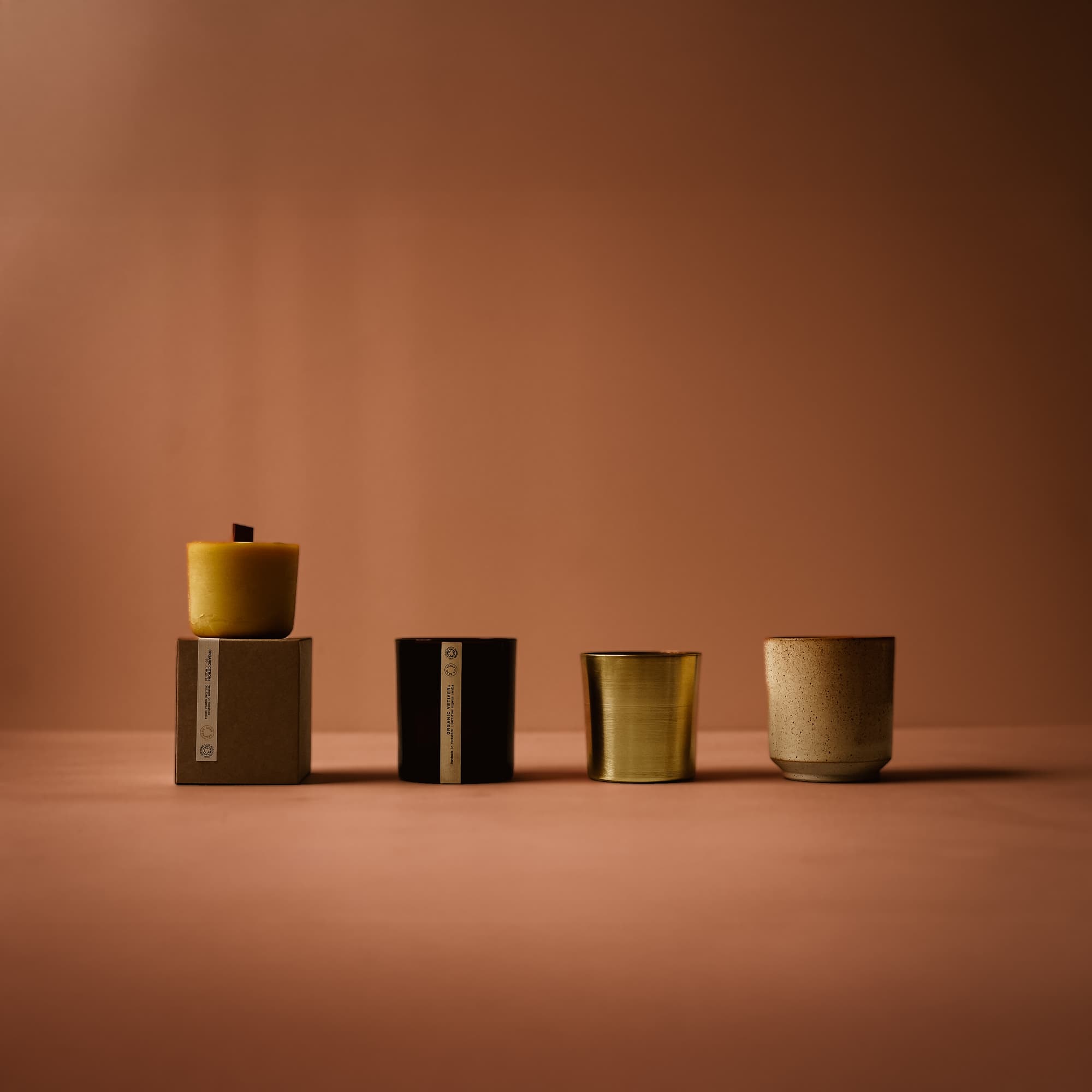Organic Vetiver+ Candle